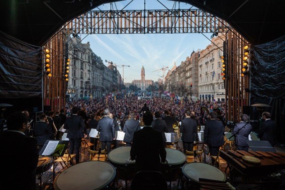 Invicta recebe comemorações do Dia da Europa com concerto nos Aliados
